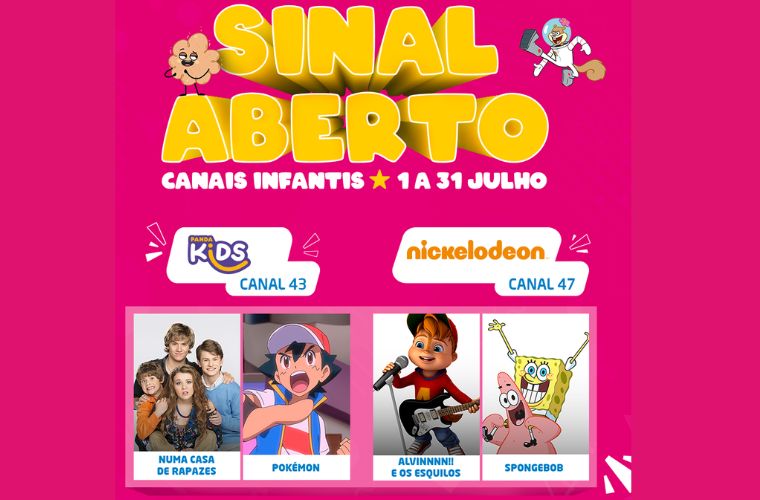Canais em Sinal Aberto
